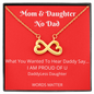 I Am Proud Of U-Infinite Necklace