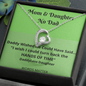 Hands Of Time-Forever Heart Necklace