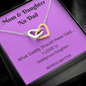 I Love U Daddyless Daughter-Necklace