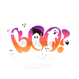 Halloween BOO Believe Coaster