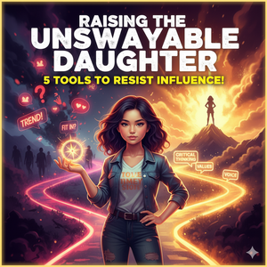Critical Thinking Guide for Parents | Raising Resilient Daughters | Printable PDF & Ebook | End Peer Pressure