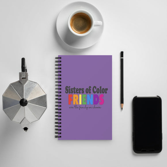 Sisters of Color Purple Notebook